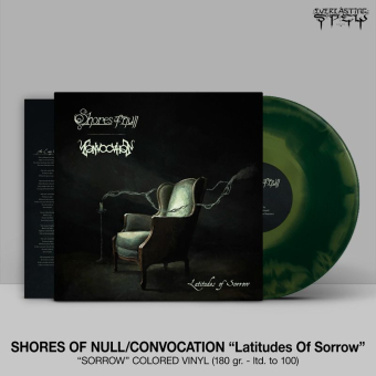 SHORES OF NULL / CONVOCATION Latitudes Of Sorrow LP COLORED [VINYL 12"]